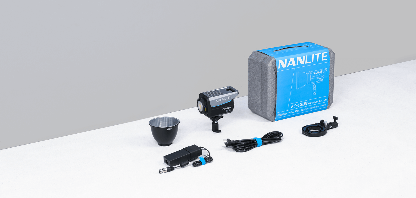 Nanlite FC-120B Bi-Color LED Spotlight