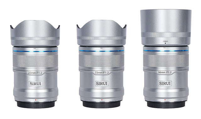 SIRUI Sniper Series F1.2 APS-C Frame Autofocus Lens Set