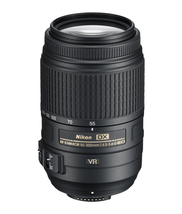 NIKKOR AF-S DX 55-300 f/4.5-5.6G ED VR-