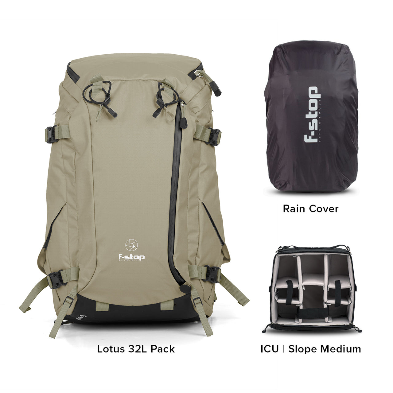 Lotus 32L Adventure and Travel Camera Backpack