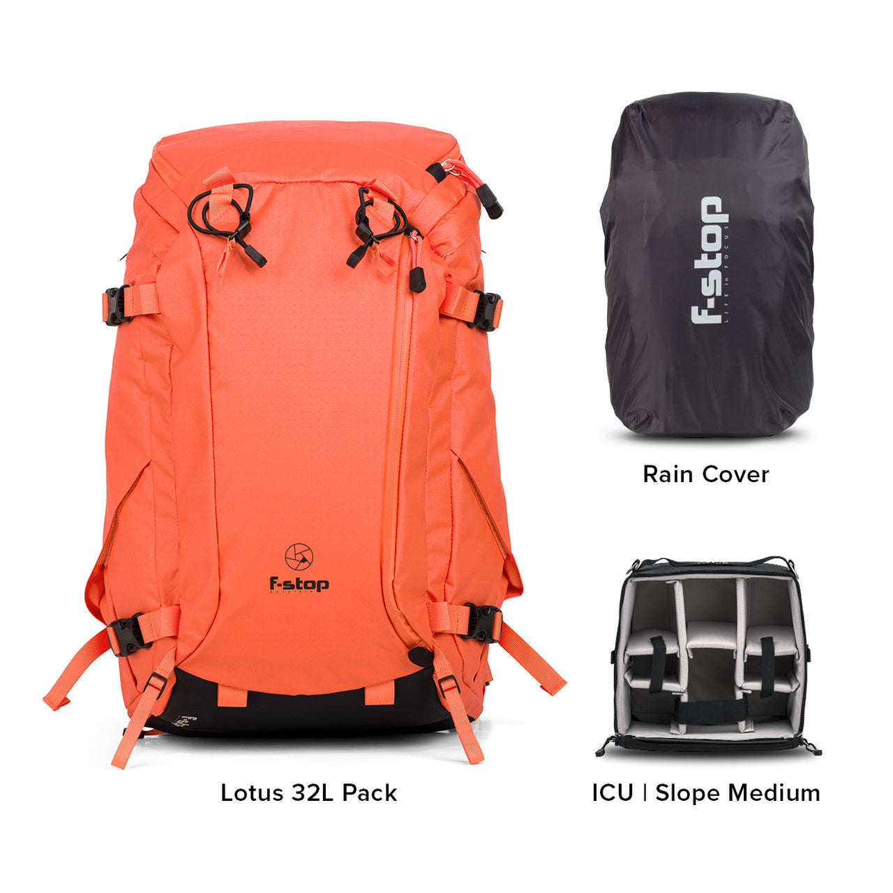 Lotus 32L Adventure and Travel Camera Backpack