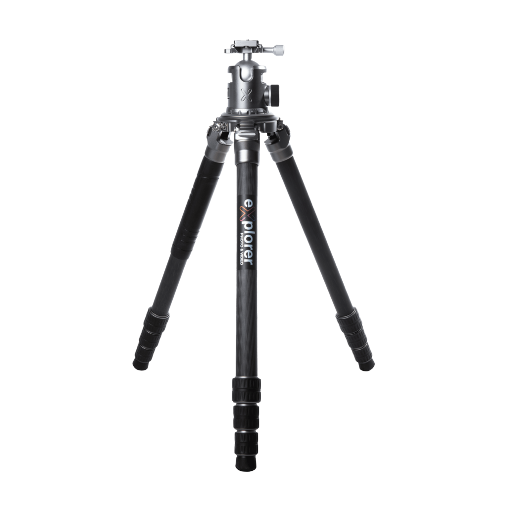 Explorer EX-ACPROKIT Ascent Professional Carbon Fibre Tripod with EX-XL Epic Explorer Extra Large Ball Head