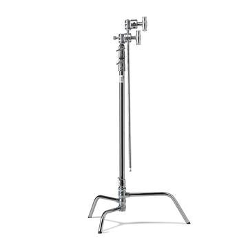 Kupo 40" Riser C-Stand Turtle Base Kit (Silver, 9.7')