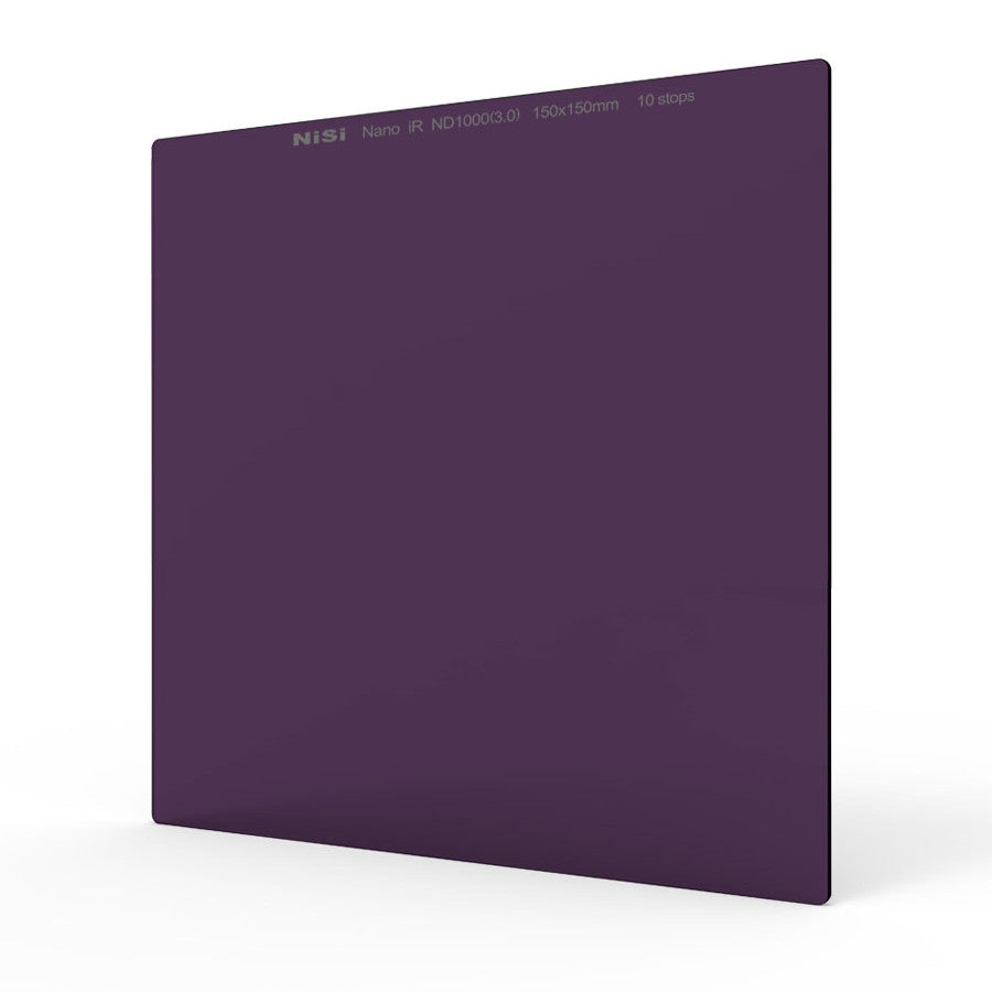 NiSi 150x150mm Nano IR Neutral Density filter – ND1000 (3.0) – 10 Stop