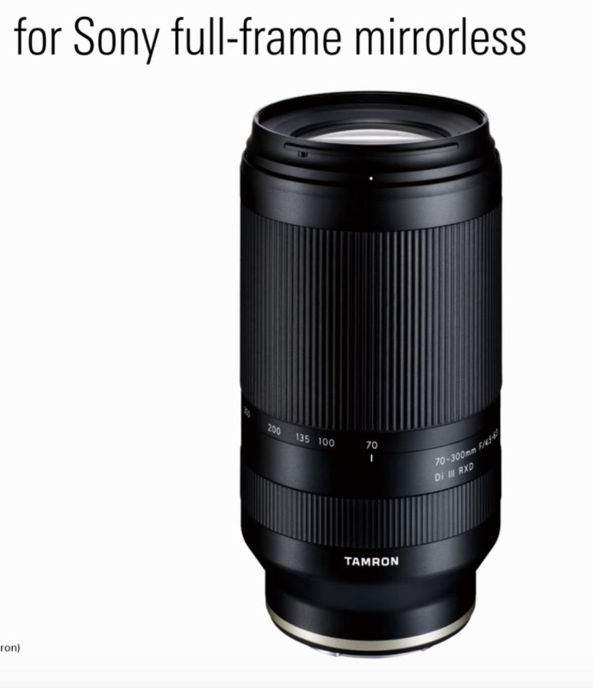 Tamron 70-300mm F/4.5-6.3 Di III RXD for Sony E – Pro Camera Hawaii