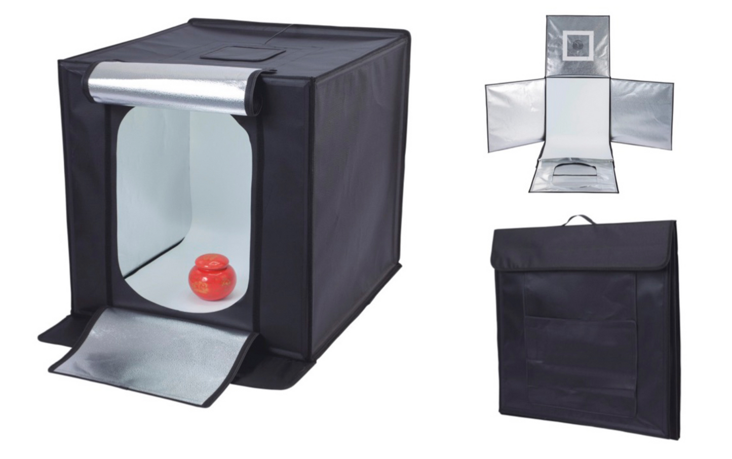 LED SHOOTING TENT 16X16IN/40X40CM