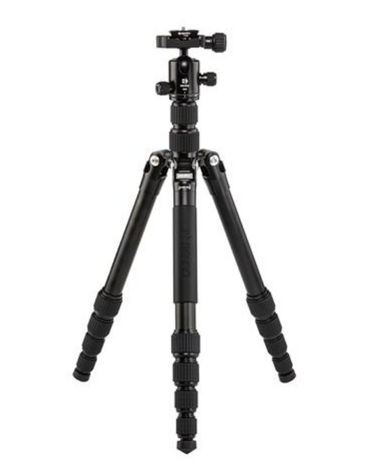 Benro Tripster Travel Tripod (0 Series, Black, Aluminum)
