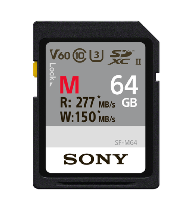 Sony SF-M/T2 UHS-II SDXC Memory Card