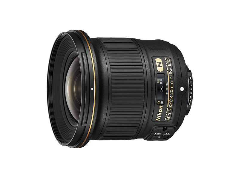 Nikon AF-S NIKKOR 20mm f/1.8G ED Lens