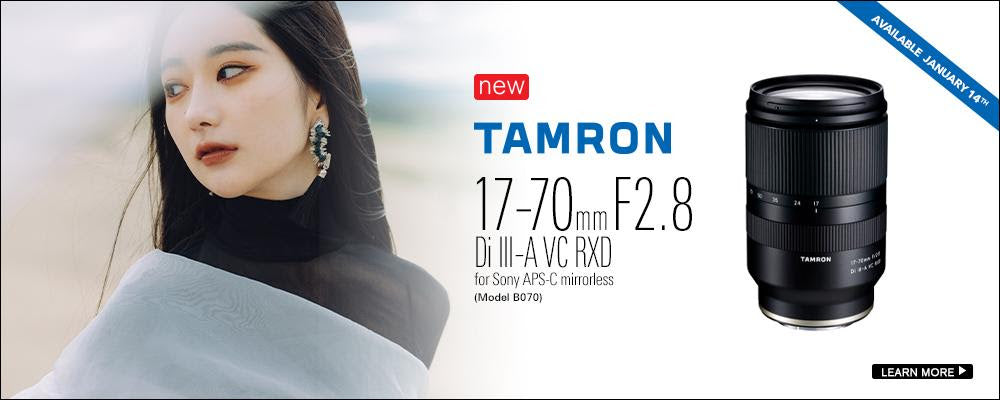 Tamron 17-70mm f/2.8 Di III-A VC RXD Lens for Sony E