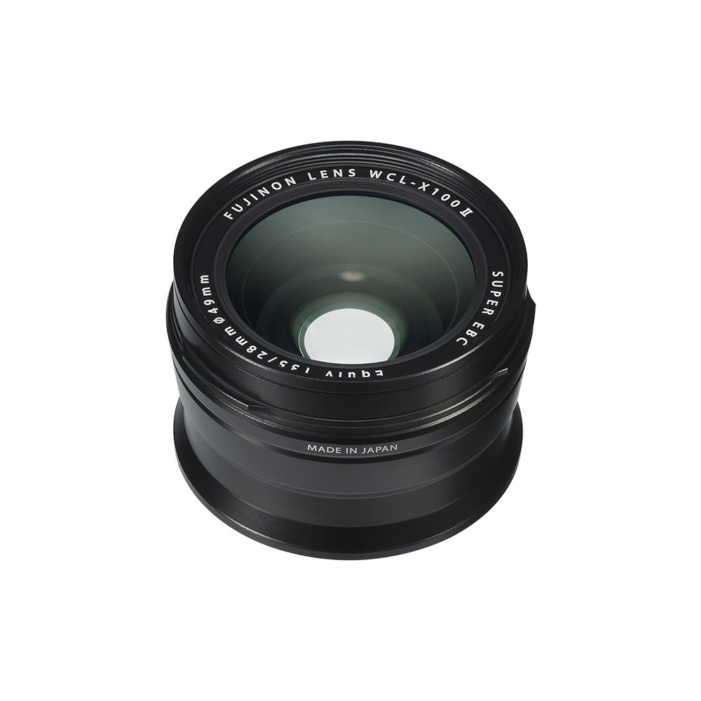 FUJIFILM WCL-X100 II Wide Conversion Lens (Black)