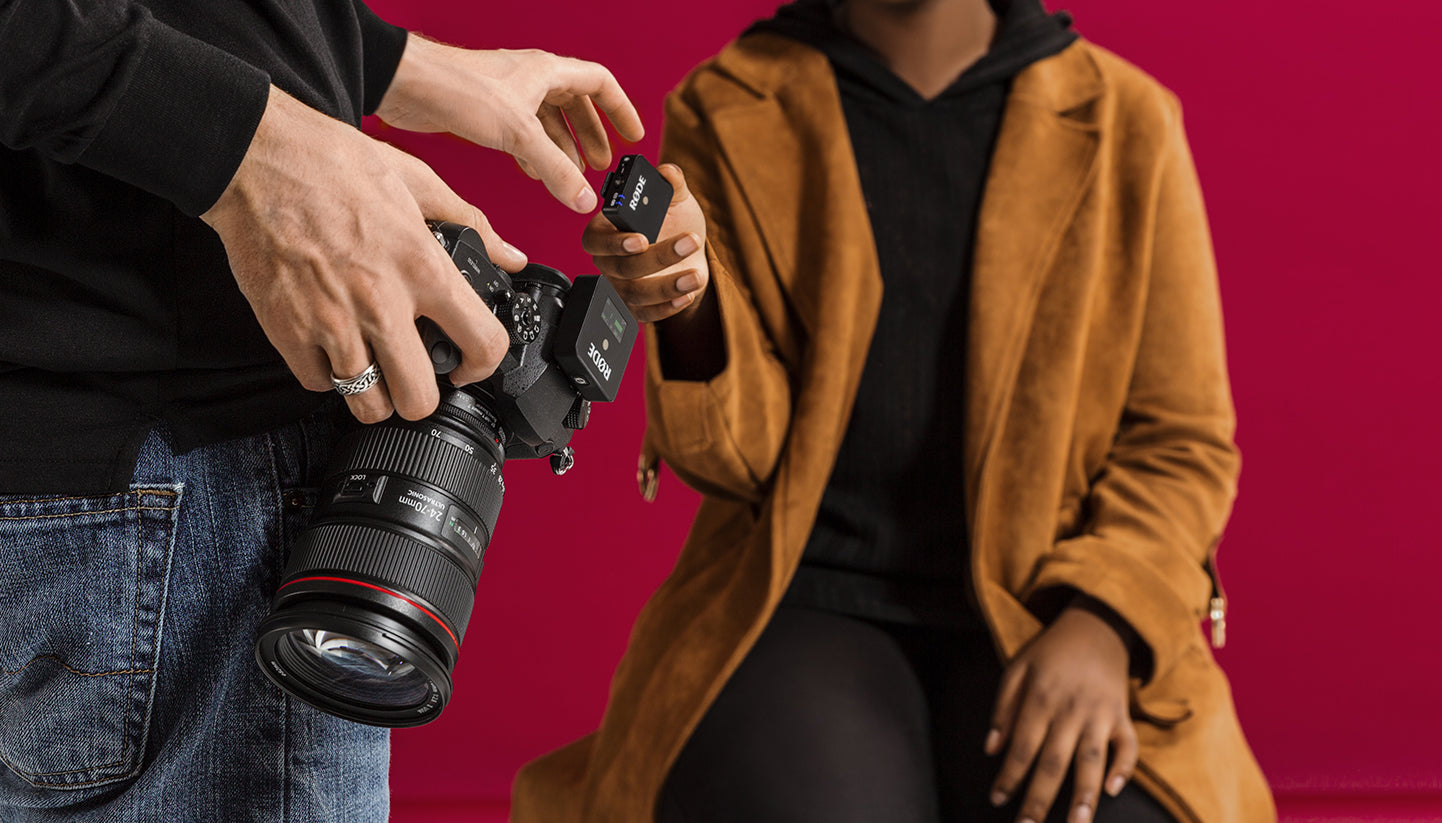 Rode Wireless GO Compact Wireless Microphone System (2.4 GHz)