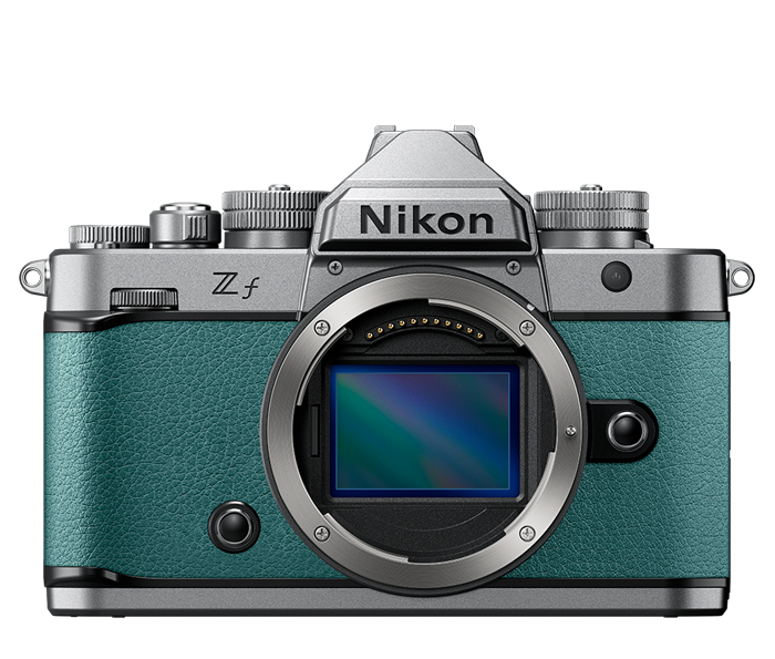 Nikon Zf FX-format Mirrorless Camera Body – Silver Teal Blue