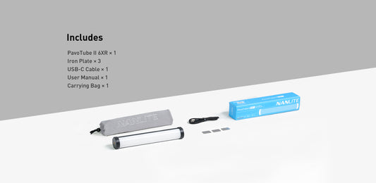 Nanlite PavoTube II 6XR LED Tube Light with CRMX