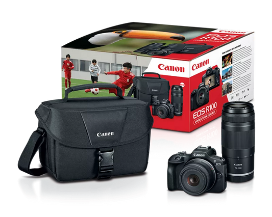 Canon EOS R100 Double Zoom Lens Kit