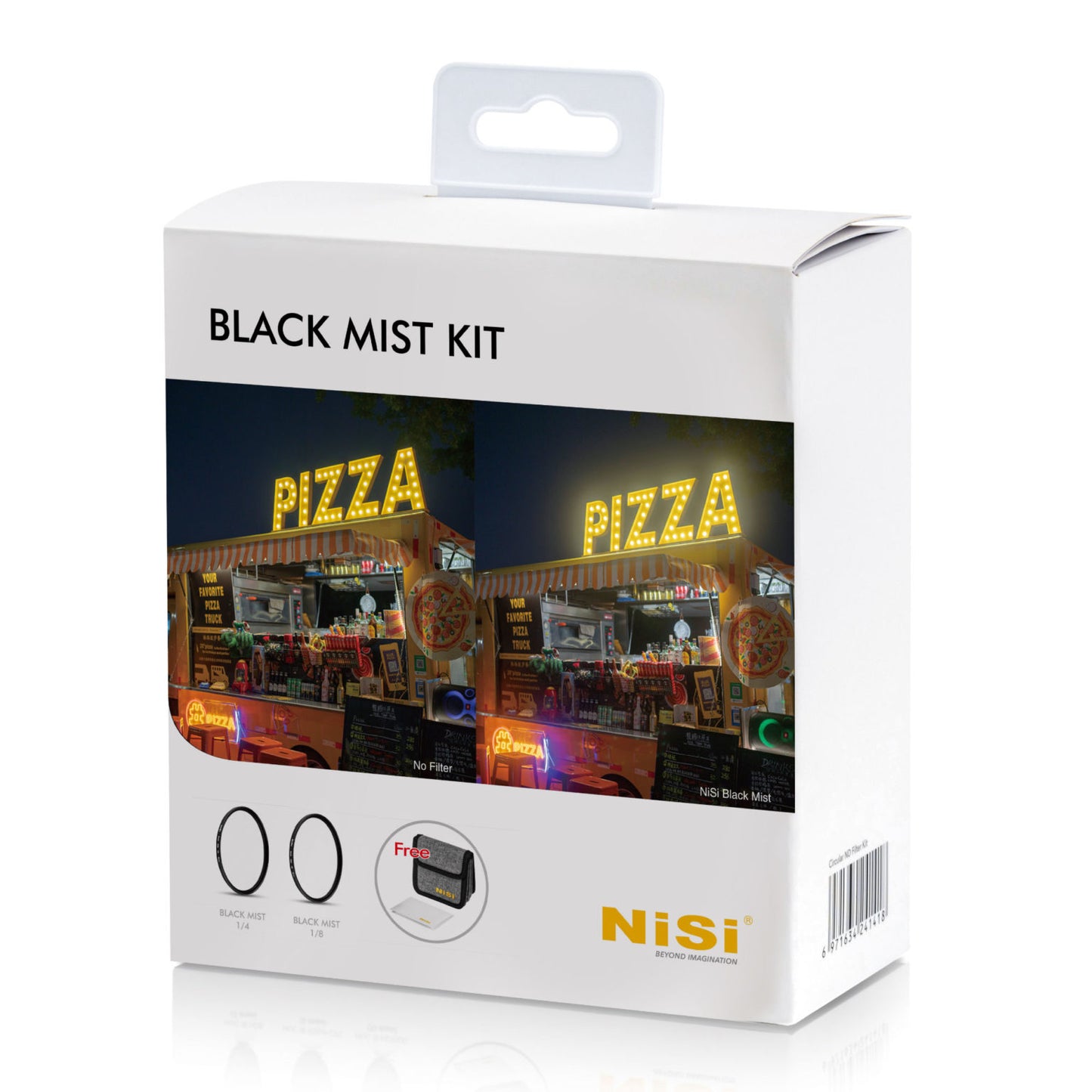 NiSi Black Mist Kit with 1/4, 1/8 and Case