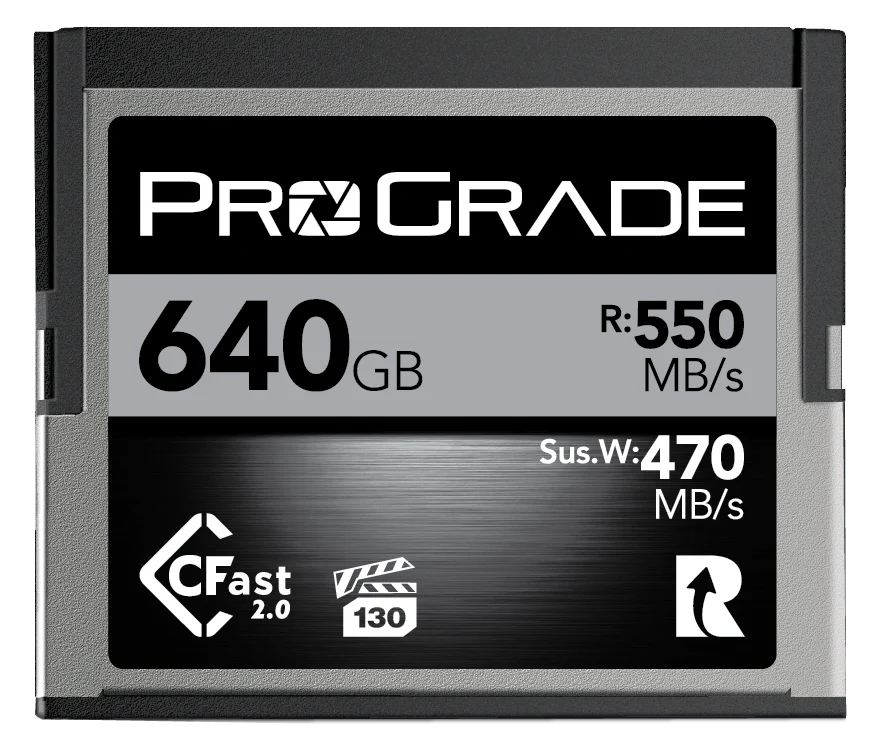 ProGrade Digital 640GB CFast 2.0 Memory Card