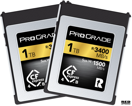 ProGrade Digital CFexpress™ Type B 4.0 Memory Card (Gold)