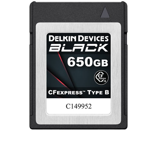 Delkin Devices BLACK CFexpress Type B Memory Card