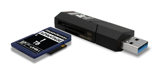 Delkin Devices USB 3.1 SD & microSD A2