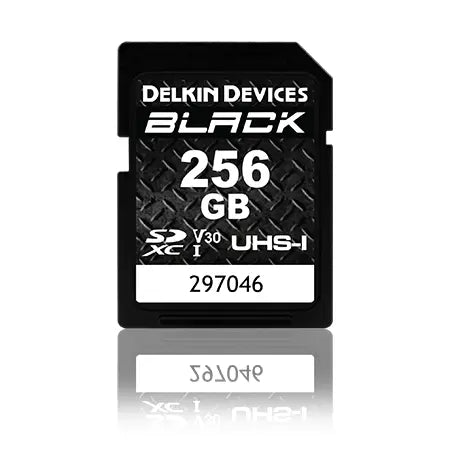 Delkin Devices 64GB BLACK SDXC UHS-II V90 (2PK)