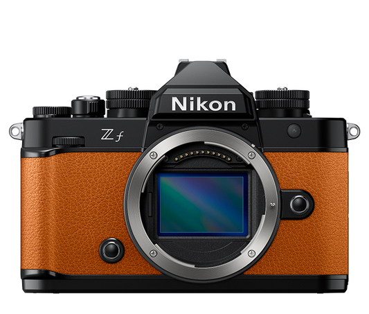 Nikon Zf FX-format Mirrorless Camera Body – Sunset Orange