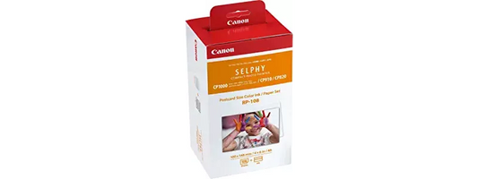 Canon RP-108 High-Capacity Color Ink/Paper Set