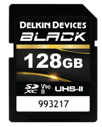 Delkin Devices BLACK UHS-II V90 Rugged SD Cards