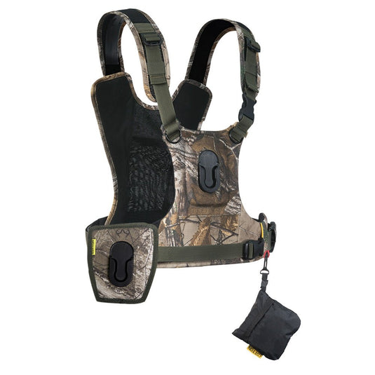 Cotton Carrier CCS G3 Camo Harness For 2 Cameras