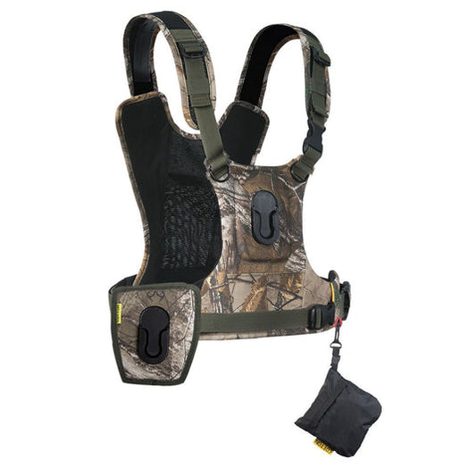 Cotton Carrier CCS G3 Camo Harness For 2 Cameras