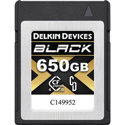 Delkin Devices BLACK CFexpress™ Type B 4.0 Cards