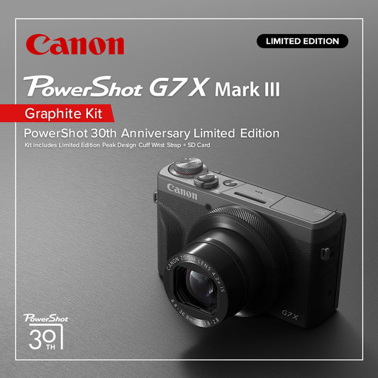 Canon PowerShot G7 X Mark III 30th Anniversary Limited Edition