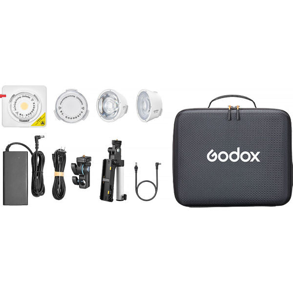 Godox ML100R RGB Portable LED Light Kit (36 Lens & NP-F Handgrip)