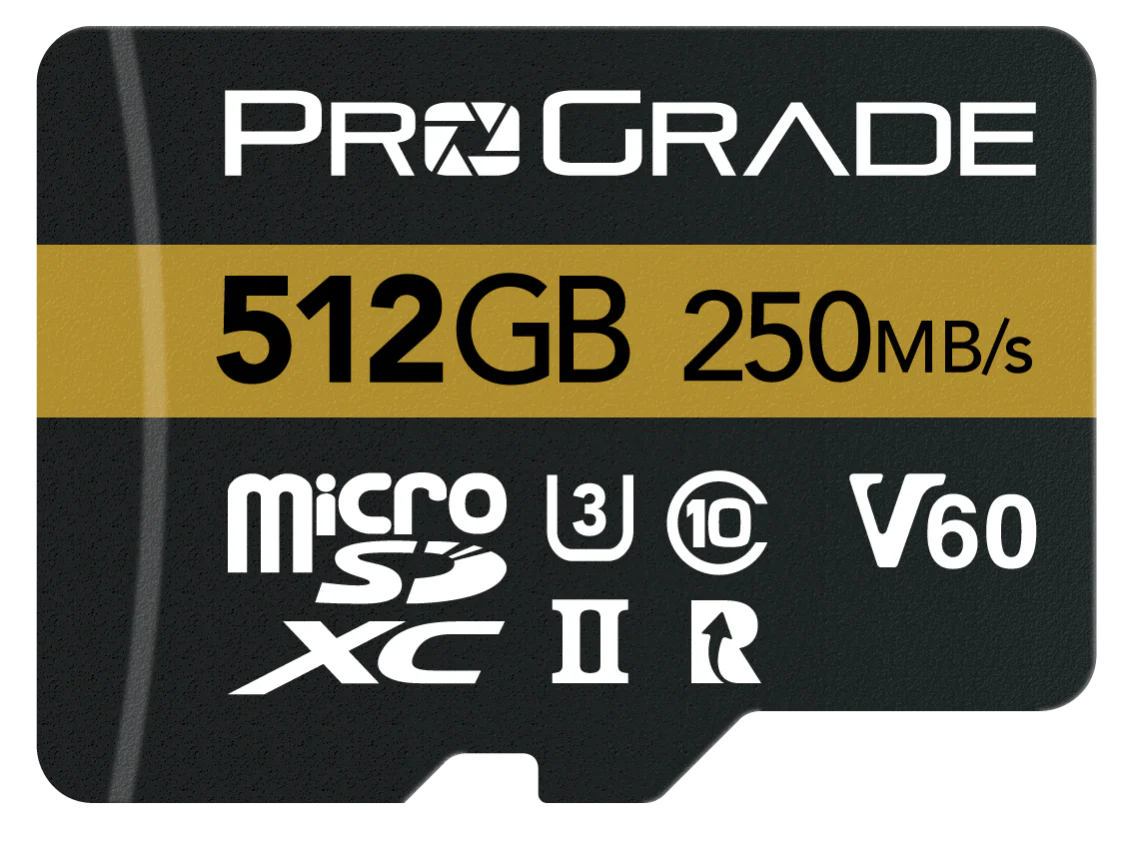 ProGrade microSDXC UHS-II (Gold)