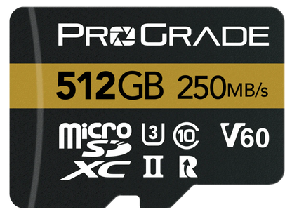 ProGrade microSDXC UHS-II (Gold)