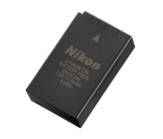 Nikon EN-EL20a Rechargeable Lithium-Ion Battery Pack (7.2V, 1110mAh)