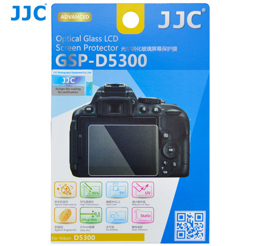 JJC Ultra-thin LCD Screen Protector for NIKON D5300 ,D5500 ,D5600 (GSP-D5300)