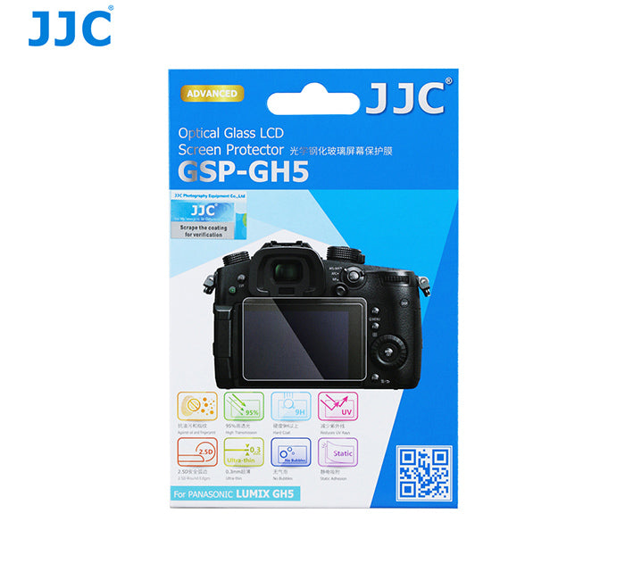 JJC Ultra-thin LCD Screen Protector for PANASONIC LUMIX GH5，GH5s (GSP-GH5)