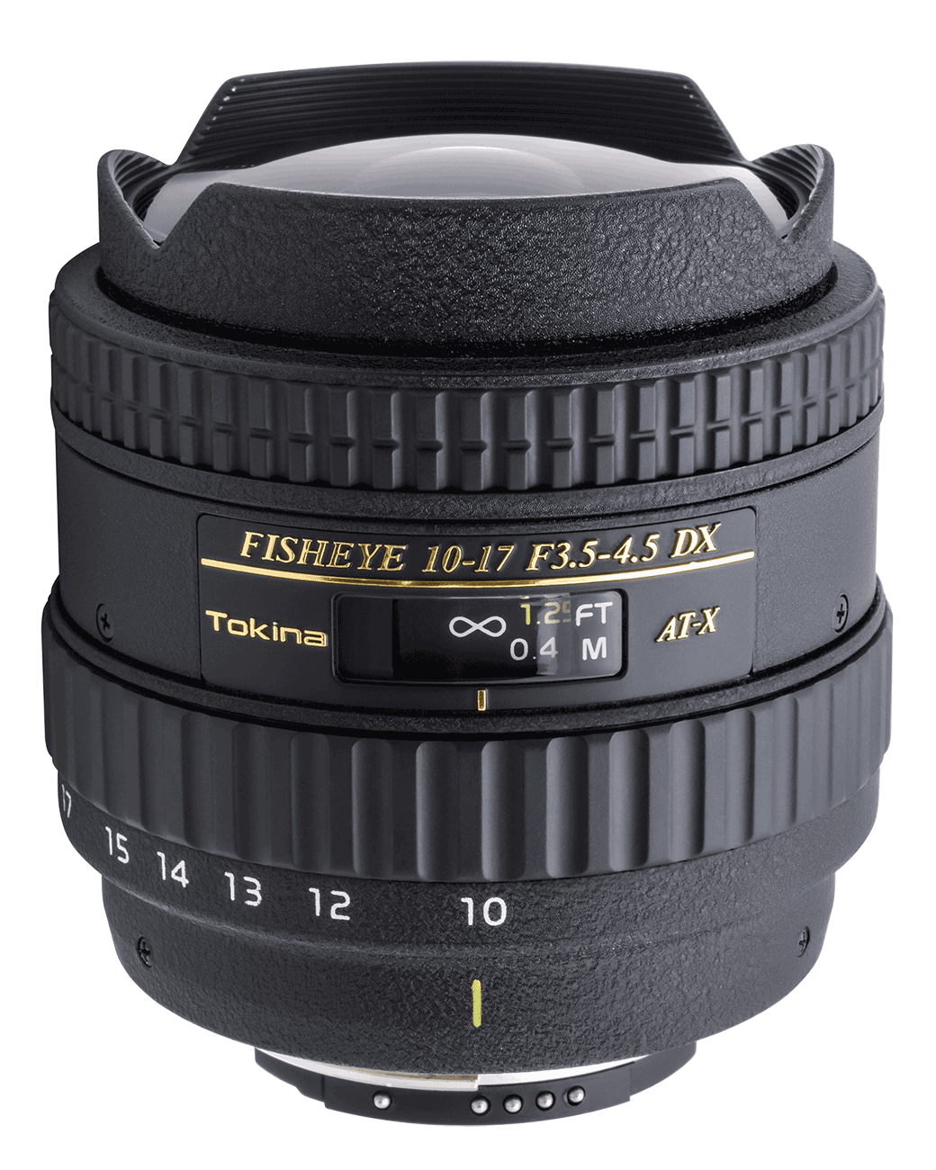 Tokina 10-17mm f/3.5-4.5 AT-X 107 DX AF Fisheye Lens