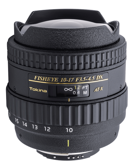 Tokina 10-17mm f/3.5-4.5 AT-X 107 DX AF Fisheye Lens