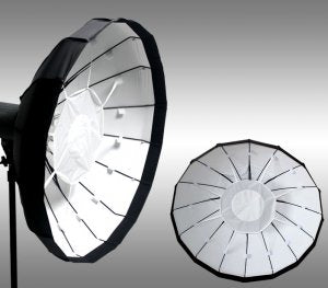 GTX 40" Cloth Beauty Dish (White 16 Ribs, w/ Bowens Ring)