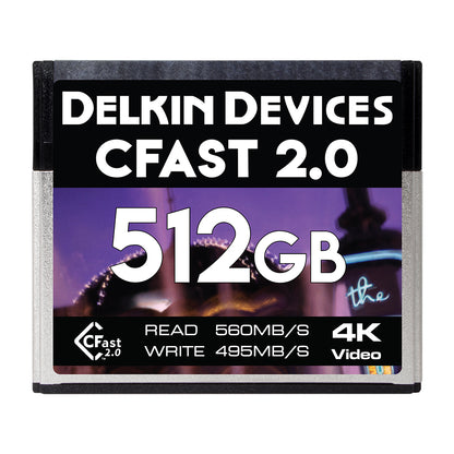 Delkin Devices Cinema CFast 2.0 Memory Card