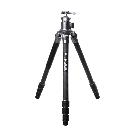 Explorer EX-ACPROKIT Ascent Professional Carbon Fibre Tripod with EX-XL Epic Explorer Extra Large Ball Head