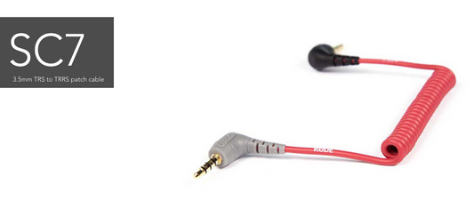 Rode SC7 TRS to TRRS Patch Cable
