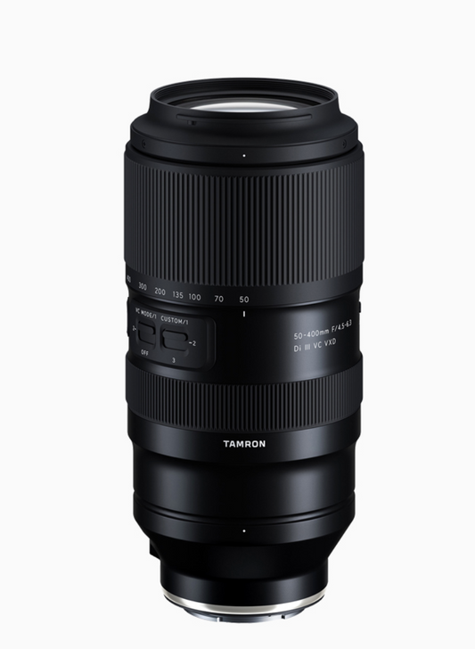 Tamron 50-400mm f/4.5-6.3 Di III VC VXD Lens Sony