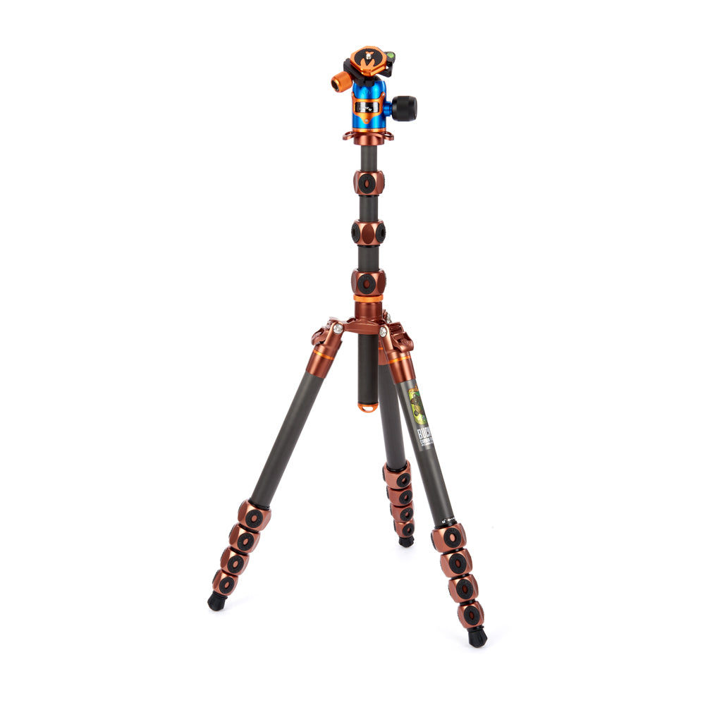 3 Legged Thing Legends Bucky Carbon Fiber Tripod with AirHed VU Ball Head Set