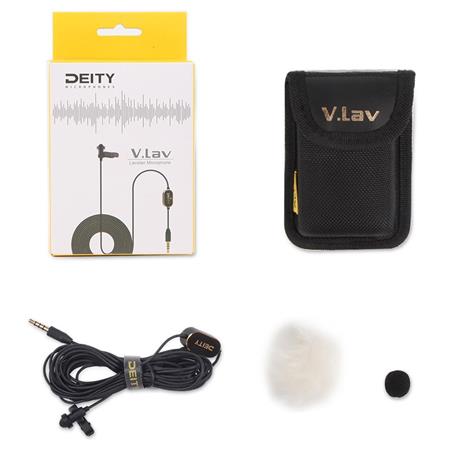 Deity Microphones V.Lav Omnidirectional TRRS Lavalier Microphone for Mobile Devices & Cameras