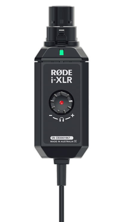 Rode i-XLR Digital XLR Adapter for Apple iOS Devices