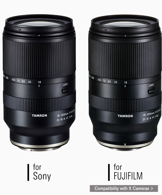 Tamron 18-300mm f/3.5-6.3 Di III-A VC VXD Lens